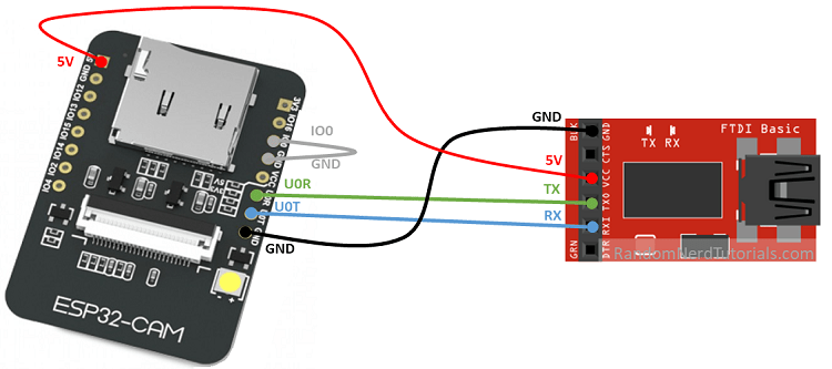 ESP32 Button LED Wiring Diagram