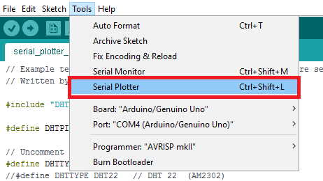 Arduino IDE Upload Code