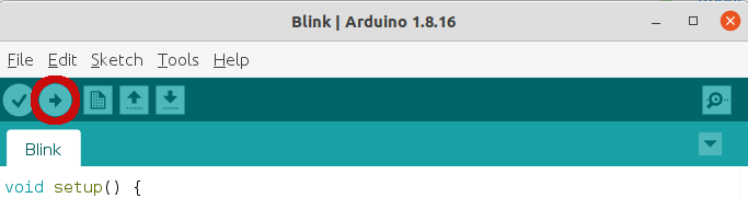 Arduino IDE Upload Code